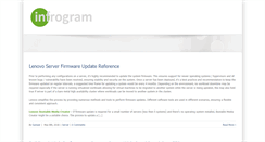 Desktop Screenshot of infrogram.com